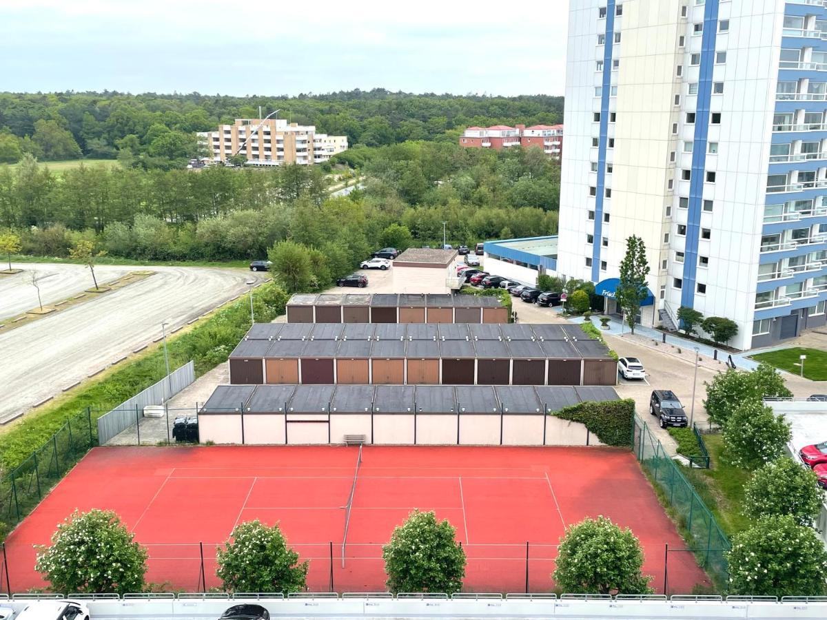Strandnahe Ferienwohnung FB08.05 mit Meerblick Cuxhaven Exterior foto